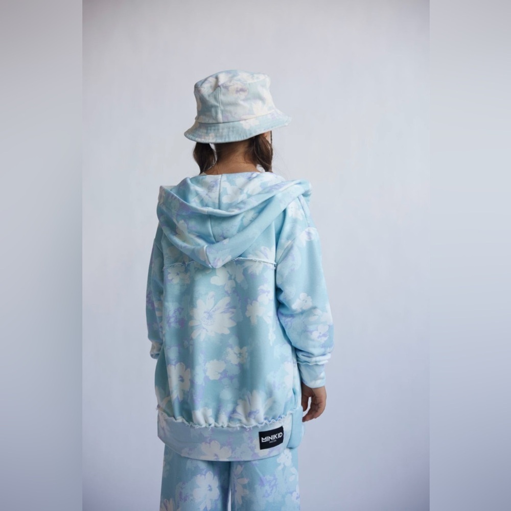 Kids Floral Hoodie and Joggers Set